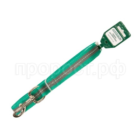 Поводок капрон 25мм*7м зеленый с серой полосой DONBARON Поводок капрон 25мм*7м зеленый с серой полосой DONBARON