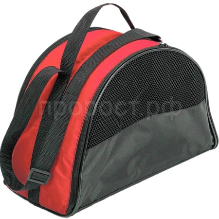 Сумка переноска ЧИП Конверт-Полукруг №0 расклад.с карм. и ремнем 37*17*23см красная/9055красн/Дарэлл Сумка переноска ЧИП Конверт-Полукруг №0 расклад.с карм. и ремнем 37*17*23см красная/9055красн/Дарэлл