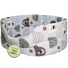 Лежанка овальная стеганая поролоновая хлопок Серые Мишки 42*34*18см/DONBARON Лежанка овальная стеганая поролоновая хлопок Серые Мишки 42*34*18см/DONBARON