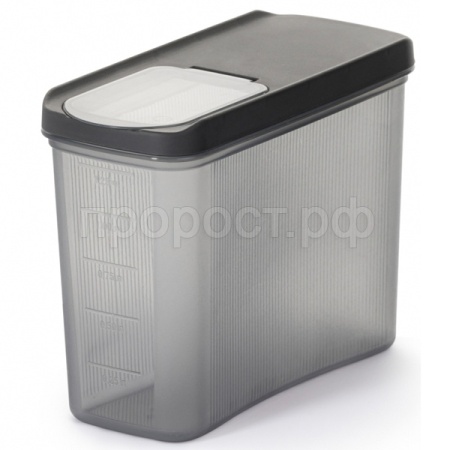 Емкость д/сыпуч. прод. 1,5л Лайн графитовый М9004 /20шт/ Альтерн  Емкость д/сыпуч. прод. 1,5л Лайн графитовый М9004 /20шт/ Альтерн