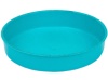 Миска одинарная пластик д/кошек 200мл бирюзовая/2238/Дарэлл