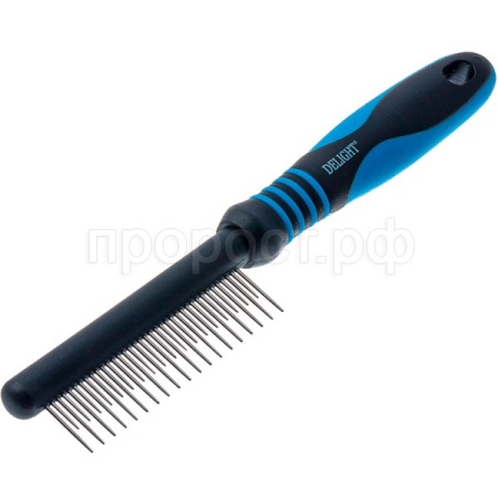 Расчёска DeLIGHT с кольцами разнозубая 18/19 зубьев 12/20 мм 348LS/12/Пет Лайн Расчёска DeLIGHT с кольцами разнозубая 18/19 зубьев 12/20 мм 348LS/12/Пет Лайн