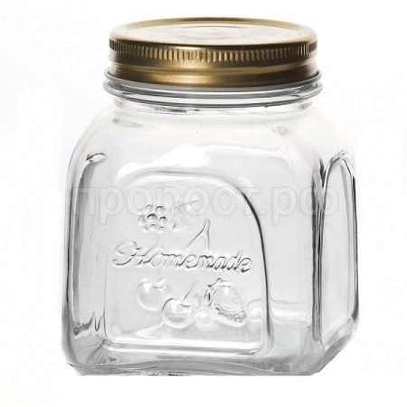 Банка стеклянная 500мл HomeMade с металл. крышкой 80384SLB Банка стеклянная 500мл HomeMade с металл. крышкой 80384SLB