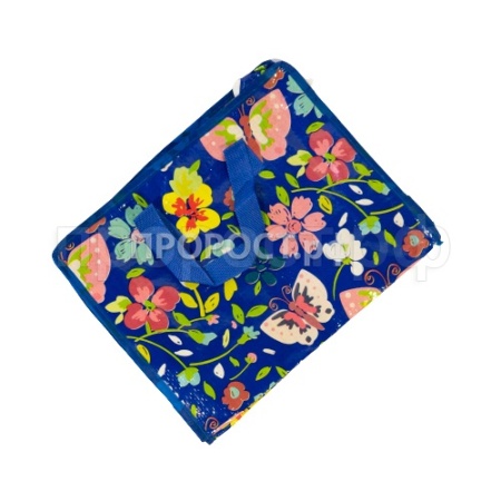 Сумка на молнии 33*26*11см с рисунком полипропилен 008582   Сумка на молнии 33*26*11см с рисунком полипропилен 008582