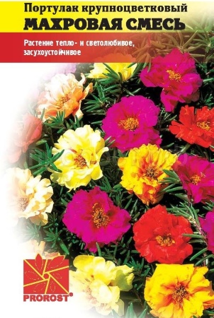 Портулак Крупноцветковый махровая смесь 0,05г Портулак Крупноцветковый махровая смесь 0,05г
