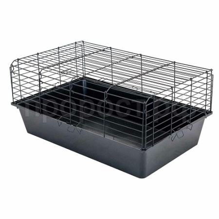 Клетка д/животных ОСТИН №1 складная с дверцей на крыше 78*48*34см черн/черн/4184/Дарэлл Клетка д/животных ОСТИН №1 складная с дверцей на крыше 78*48*34см черн/черн/4184/Дарэлл