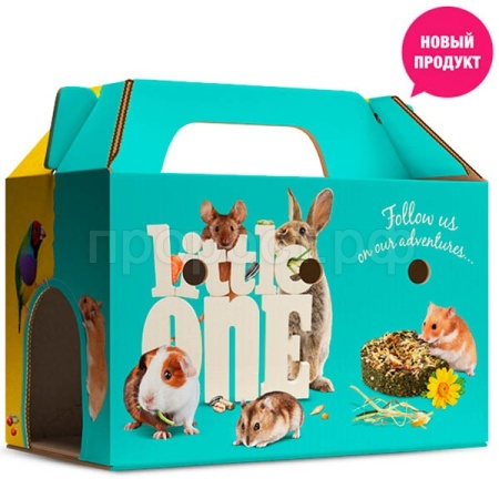Картонная переноска для птиц и грызунов RIO/Little One