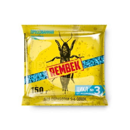 Медведка Рембэк 150г прессованная гранула 70шт 