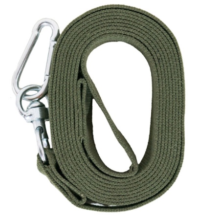 Поводок брезент 35мм*3м + карабин/29821 Поводок брезент 35мм*3м + карабин/29821
