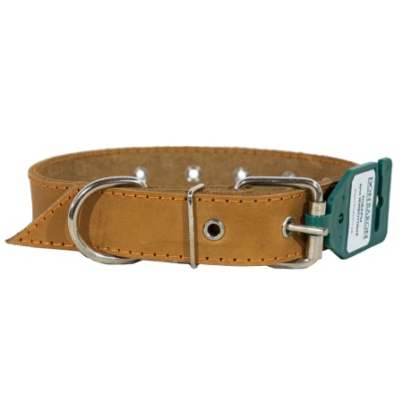 Ошейник кожа коричневый 1сл 30мм DONBARON Ошейник кожа коричневый 1сл 30мм DONBARON