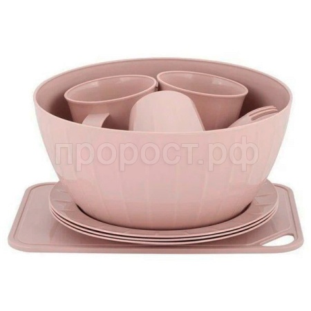 Набор д/пикника Vanilla 3 персон (14 предметов) латте SE1816/7шт/ПР Набор д/пикника Vanilla 3 персон (14 предметов) латте SE1816/7шт/ПР