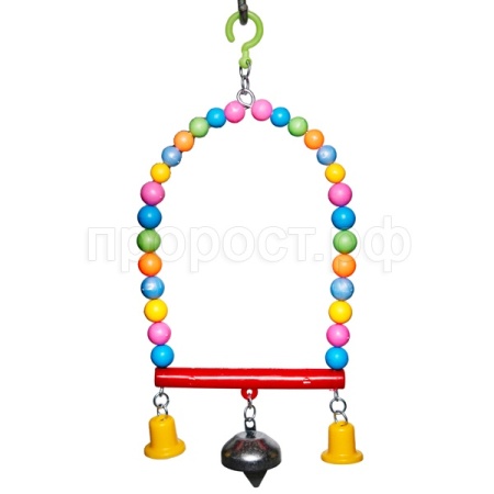 Игрушка д/поп Качели из бусин/180шт/Бриллиант Игрушка д/поп Качели из бусин/180шт/Бриллиант
