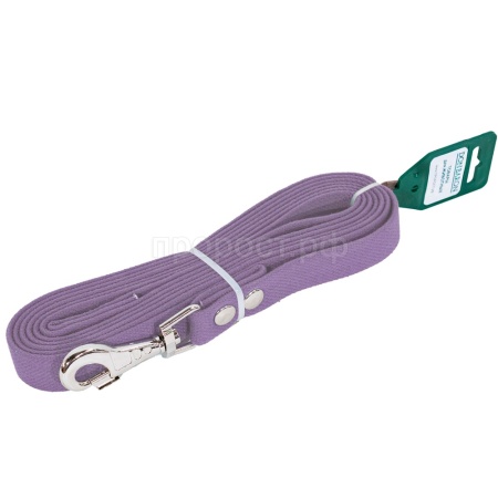 Поводок капрон 25мм*2м сиреневый DONBARON Поводок капрон 25мм*2м сиреневый DONBARON