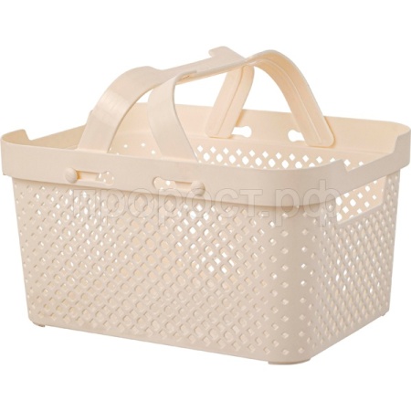 Корзина д/хранения STOCKHOLM 5л молочный туман PT5004 /8шт/ПТ