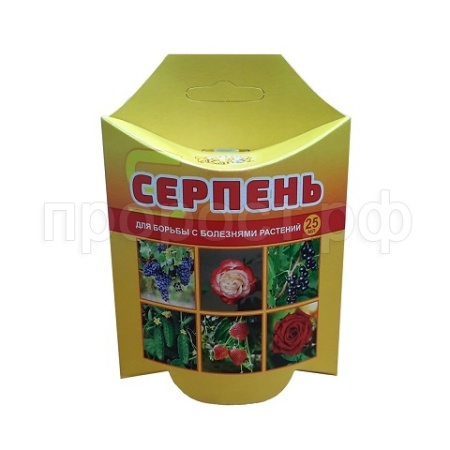 Серпень 25мл флакон ВХ 30шт