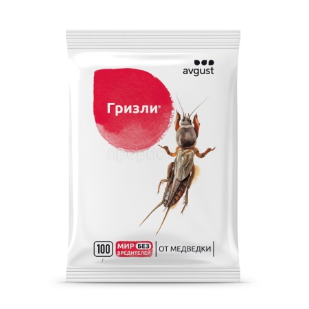 Медведка Гризли 100гр 70шт Август