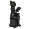 Фигура Кошка Анфиса (черный) L21W17H41 718071/D103