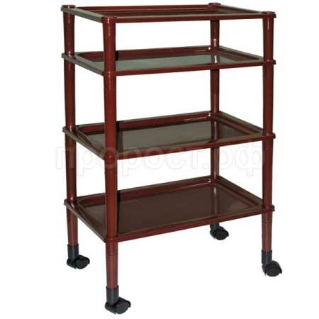 Этажерка для хранения Универсал 4х секц. на колесиках