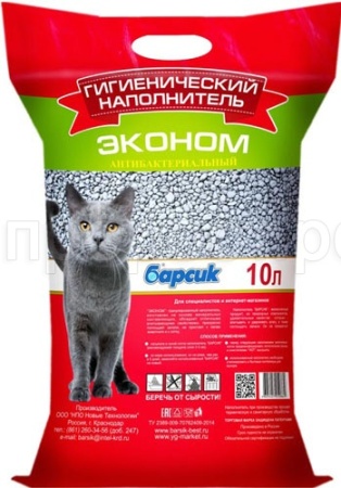 Наполнитель Барсик 10л ЭКОНОМ Наполнитель Барсик 10л ЭКОНОМ