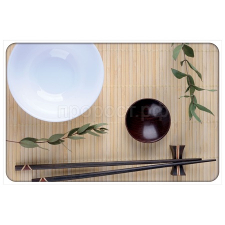 Салфетка сервировочная Азия 40*28см пластик 312318