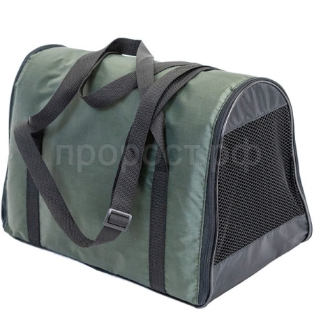 Сумка переноска Конверт-Туннель №0 расклад.с карманом и ремнем 33*19*21см зеленый/9025/ Сумка переноска Конверт-Туннель №0 расклад.с карманом и ремнем 33*19*21см зеленый/9025/