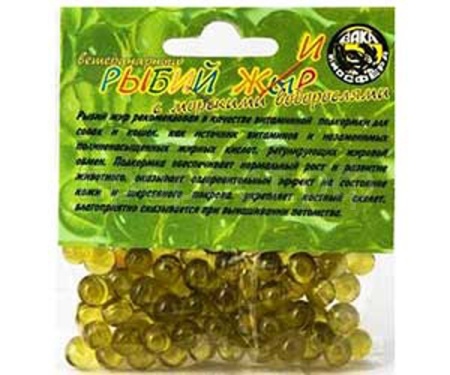 Витамины ВАКА Рыбий жир №3 капсулы с Морскими водорослями  Витамины ВАКА Рыбий жир №3 капсулы с Морскими водорослями