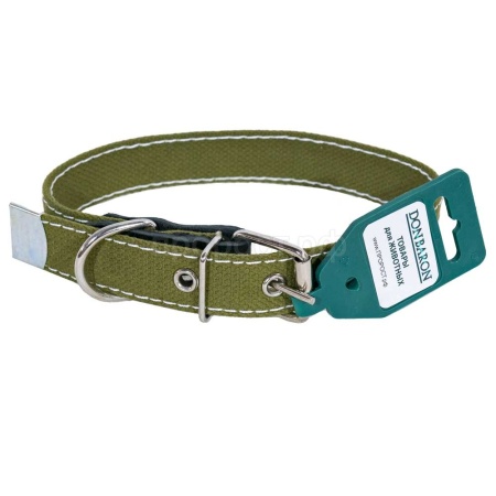 Ошейник брезент 1сл 25мм*50см/DONBARON Ошейник брезент 1сл 25мм*50см/DONBARON