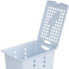 Корзина д/белья 30л Виолетта голубой М2444 /6шт/ Альтерн 