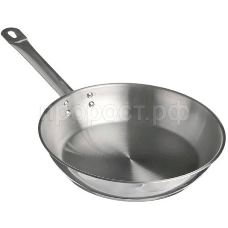 Сковорода 34см б/кр Общепит 0,6мм индукц.дно КТ-ОБ-СН-34