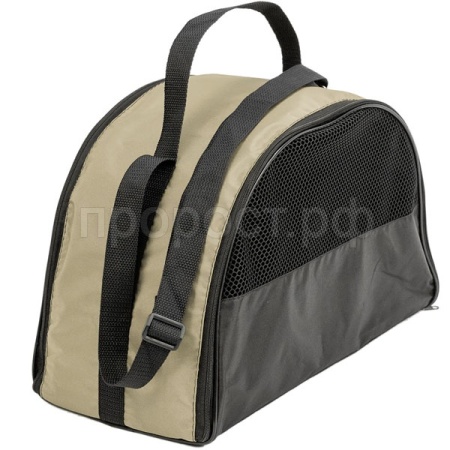 Сумка переноска ЧИП Конверт-Полукруг №1 расклад.с карм. и ремнем 40*20*27см бежевая/9056беж/ Сумка переноска ЧИП Конверт-Полукруг №1 расклад.с карм. и ремнем 40*20*27см бежевая/9056беж/