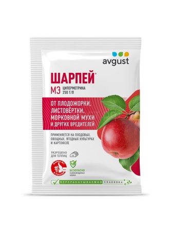  Шарпей 1,5мл 200шт  Август