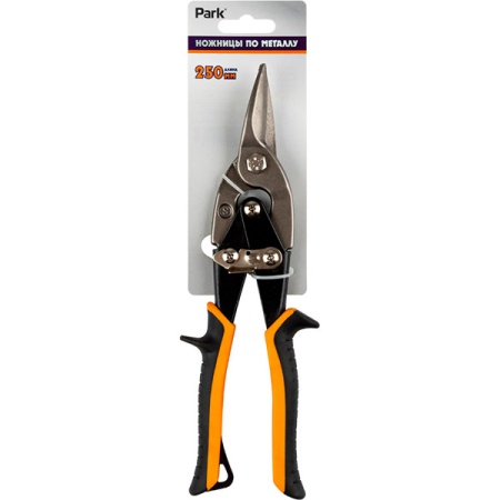 Ножницы по металлу 25см пвх.ручка/60шт/104536/PARK