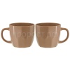 Набор кружек 400мл Balance (2шт) бежевый в инд. упак. Ф11-077L/2 /24шт/Rosario 