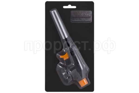 Горелка газовая (лампа паяльная) GT-04 портативная с пьезоподжигом в блистере/10шт/146037/ENERGY