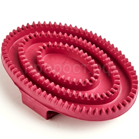 Инструмент Скребница резина д/лошадей Ezi-Groom145мм розовый (Великобритания) Инструмент Скребница резина д/лошадей Ezi-Groom145мм розовый (Великобритания)