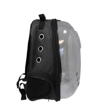 Рюкзак-переноска д/животн.с панор.видом вентил.отверст.20x25x41см серый/Рп28с/ Рюкзак-переноска д/животн.с панор.видом вентил.отверст.20x25x41см серый/Рп28с/