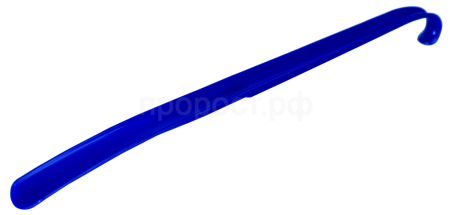 Рожок для обуви синий (ультрамарин) 11001