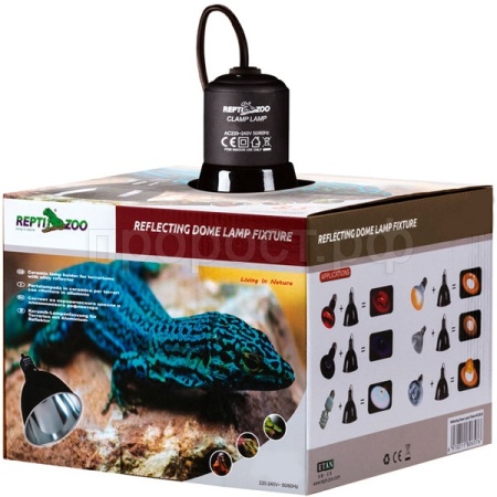 Светильник RL01B 75Вт d140мм/Repti-Zoo/83735023/Триол Светильник RL01B 75Вт d140мм/Repti-Zoo/83735023/Триол