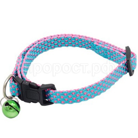 Ошейник нейлон 10мм д/кошек 30см голубой/00210044-16/Каскад Ошейник нейлон 10мм д/кошек 30см голубой/00210044-16/Каскад