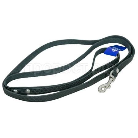 Поводок кожа 10мм 1слойный 1,25м/120010 Поводок кожа 10мм 1слойный 1,25м/120010