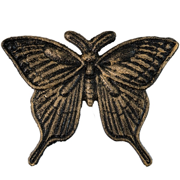 Стикер садовый РЗДИ БАБОЧКА бронза
