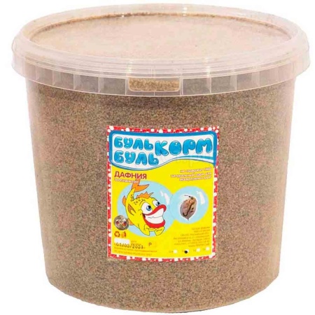 Корм для рыб ведро Дафния 5лБУЛЬБУЛЬ Корм для рыб ведро Дафния 5лБУЛЬБУЛЬ