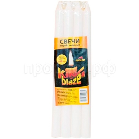 Свеча хозяйственная King of Blaze 60гр 6ч набор