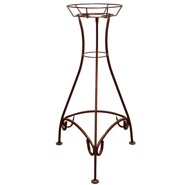 Подставка РЗДИ Напол высокая один горш антик медь 221 