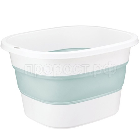 Таз ФЛЕКС 18л складной морская волна М2509 /5шт/М-пласт  Таз ФЛЕКС 18л складной морская волна М2509 /5шт/М-пласт