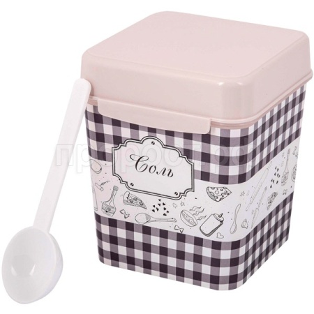 Емкость д/соли Плетенка с ложкой 1,2л М4832 /12шт/ Альтерн Емкость д/соли Плетенка с ложкой 1,2л М4832 /12шт/ Альтерн