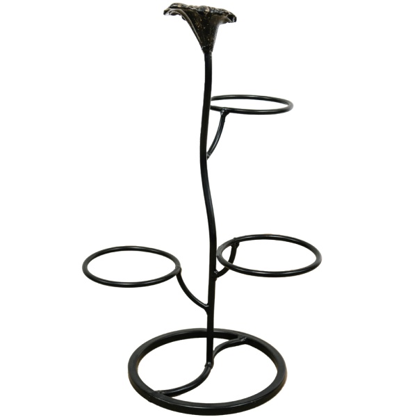 Подставка Настольная РЗДИ Аленький цветочек 3 гор черная Подставка Настольная РЗДИ Аленький цветочек 3 гор черная