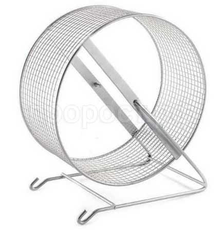 Игрушка для грызунов Колесо D300 сетка черное/31548