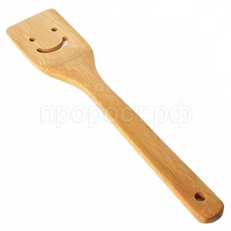 Лопатка кулинарная бамбук 30см №1 УЛЫБКА КТ-ЛК-06 /120шт/Катунь Лопатка кулинарная бамбук 30см №1 УЛЫБКА КТ-ЛК-06 /120шт/Катунь