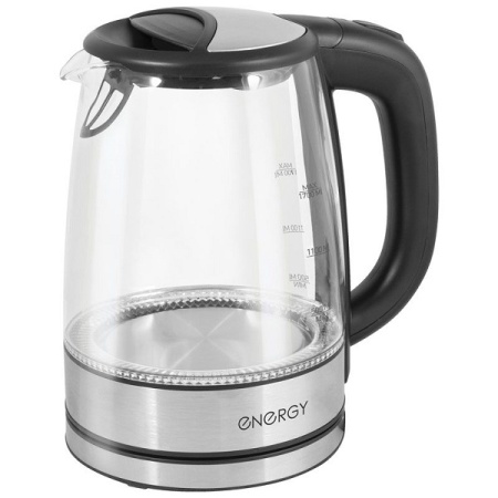 Чайник электр. 1,7л ENERGY стекло  E-237 /6шт/164111